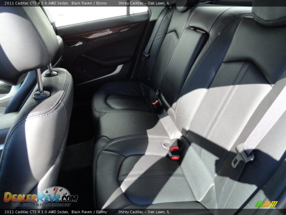 2011 Cadillac CTS 4 3.0 AWD Sedan Black Raven / Ebony Photo #11