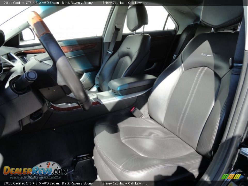 2011 Cadillac CTS 4 3.0 AWD Sedan Black Raven / Ebony Photo #12
