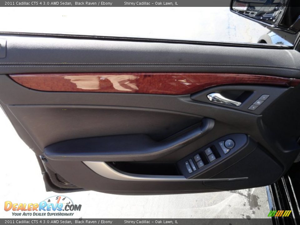 2011 Cadillac CTS 4 3.0 AWD Sedan Black Raven / Ebony Photo #14