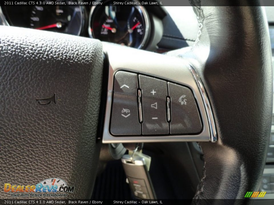 2011 Cadillac CTS 4 3.0 AWD Sedan Black Raven / Ebony Photo #21