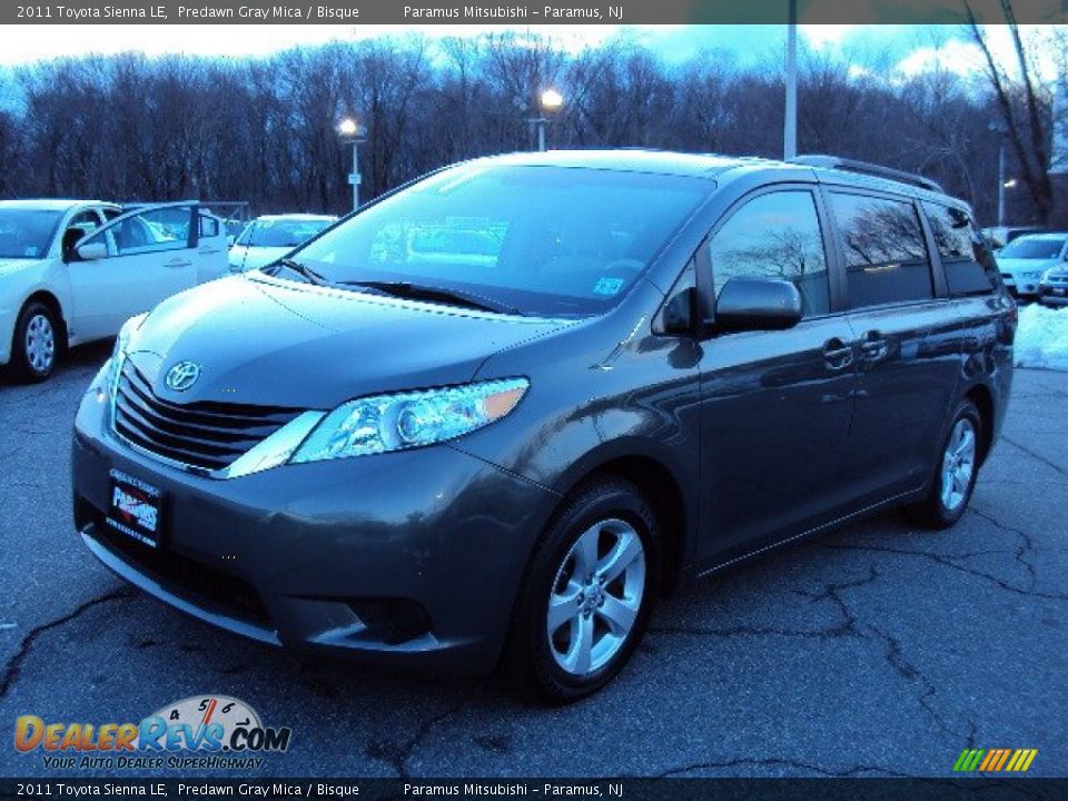 2011 Toyota Sienna LE Predawn Gray Mica / Bisque Photo #1
