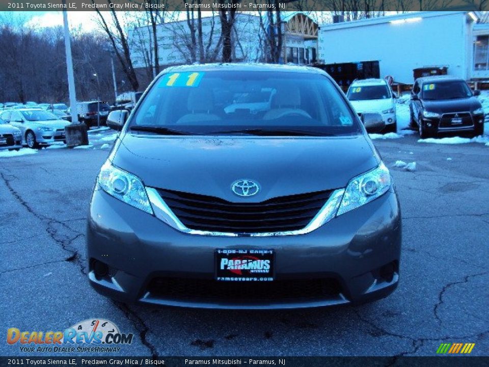 2011 Toyota Sienna LE Predawn Gray Mica / Bisque Photo #2