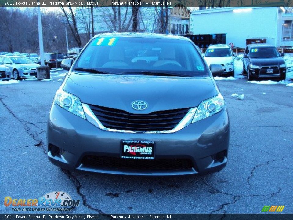 2011 Toyota Sienna LE Predawn Gray Mica / Bisque Photo #3