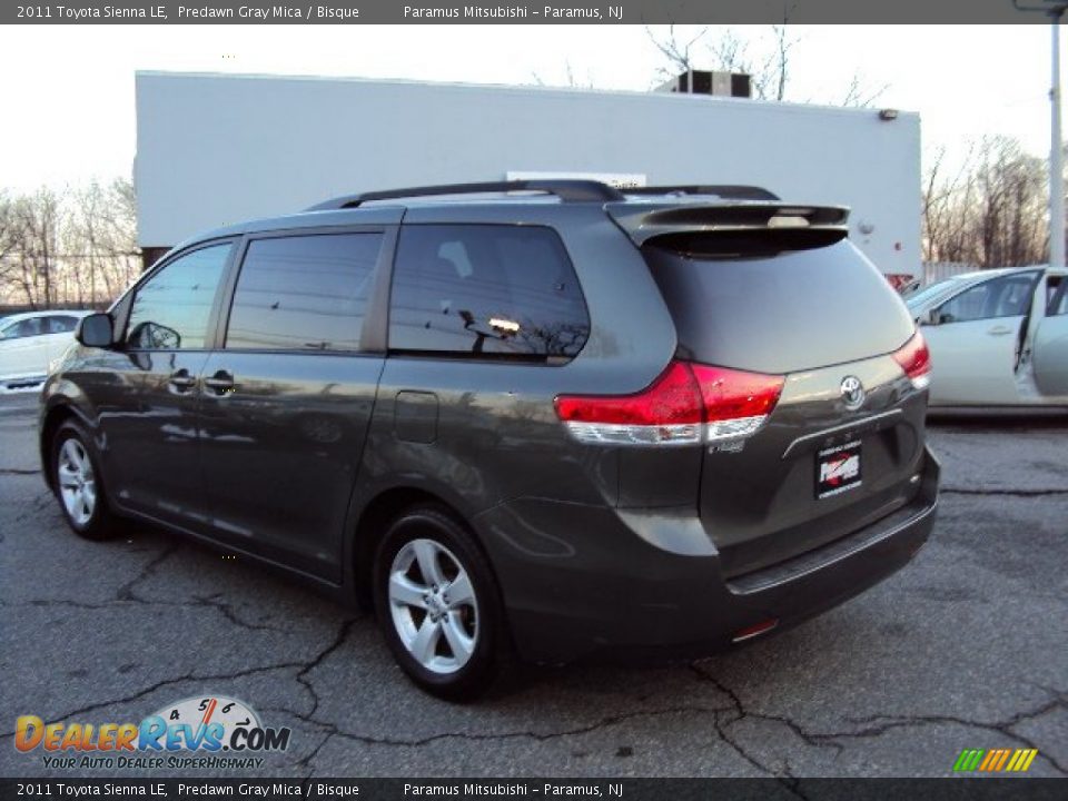 2011 Toyota Sienna LE Predawn Gray Mica / Bisque Photo #4