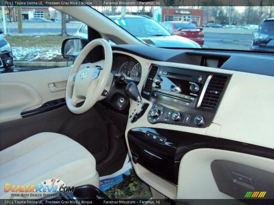 2011 Toyota Sienna LE Predawn Gray Mica / Bisque Photo #13