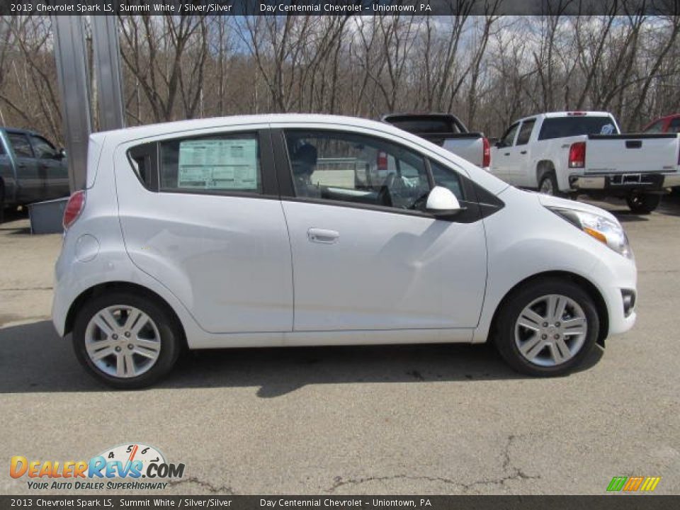 Summit White 2013 Chevrolet Spark LS Photo #8