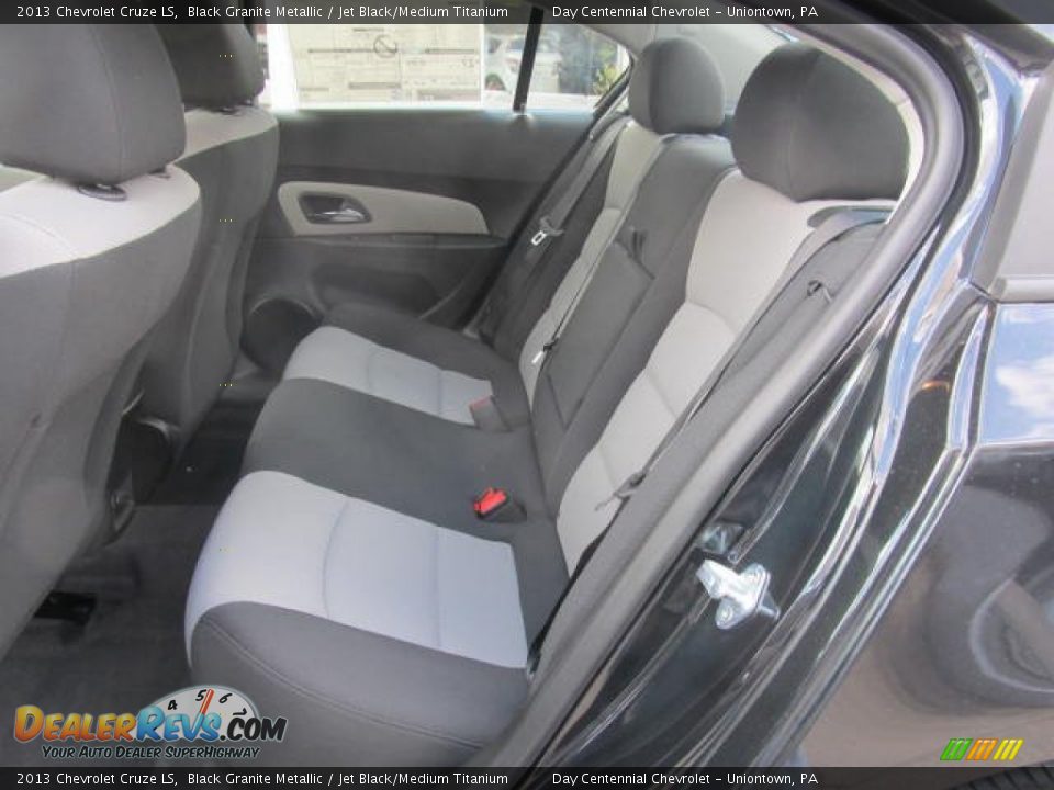 2013 Chevrolet Cruze LS Black Granite Metallic / Jet Black/Medium Titanium Photo #13