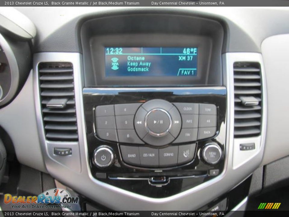 2013 Chevrolet Cruze LS Black Granite Metallic / Jet Black/Medium Titanium Photo #16