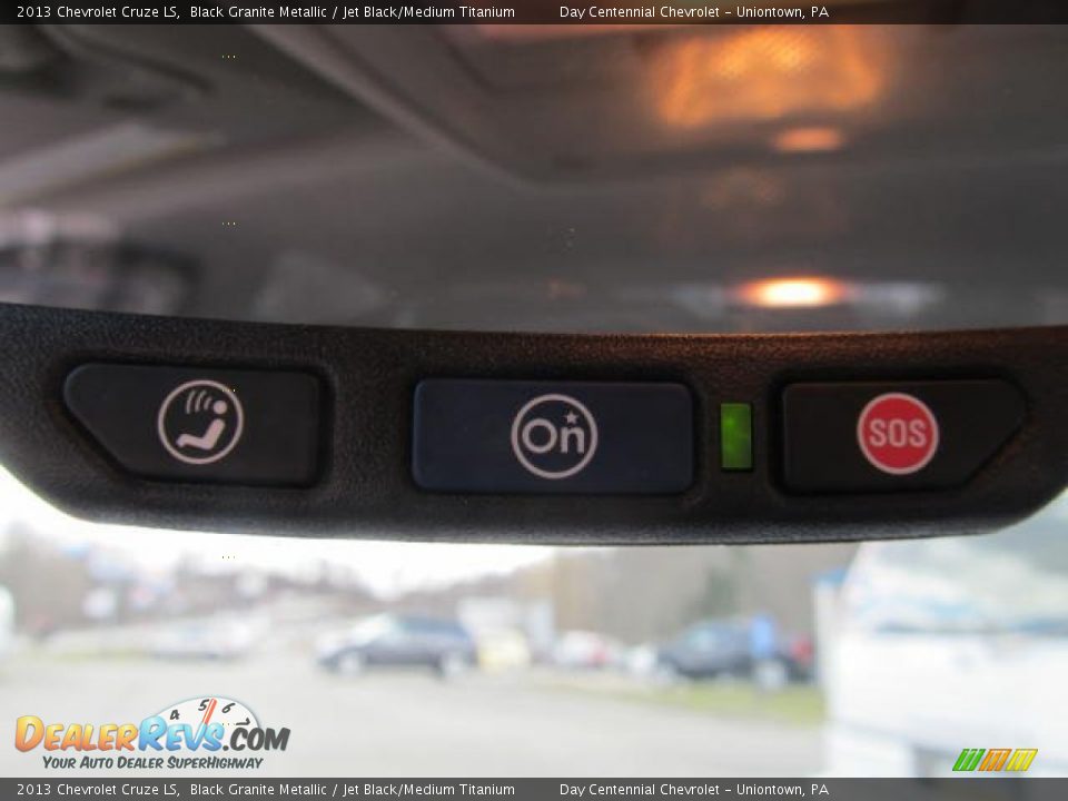 2013 Chevrolet Cruze LS Black Granite Metallic / Jet Black/Medium Titanium Photo #18