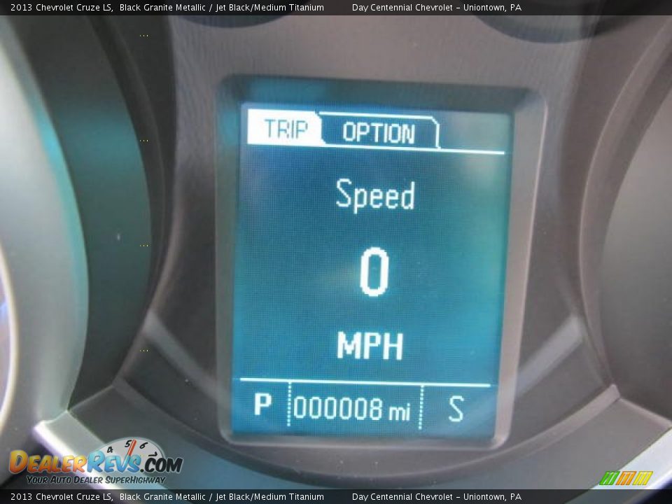 2013 Chevrolet Cruze LS Black Granite Metallic / Jet Black/Medium Titanium Photo #20