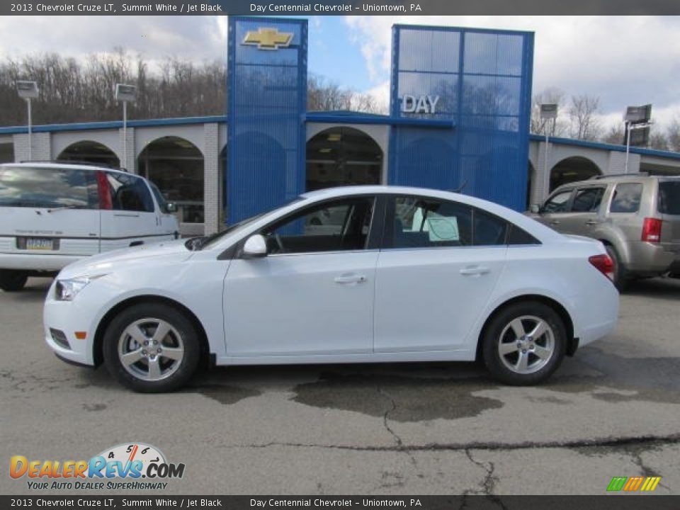 2013 Chevrolet Cruze LT Summit White / Jet Black Photo #2