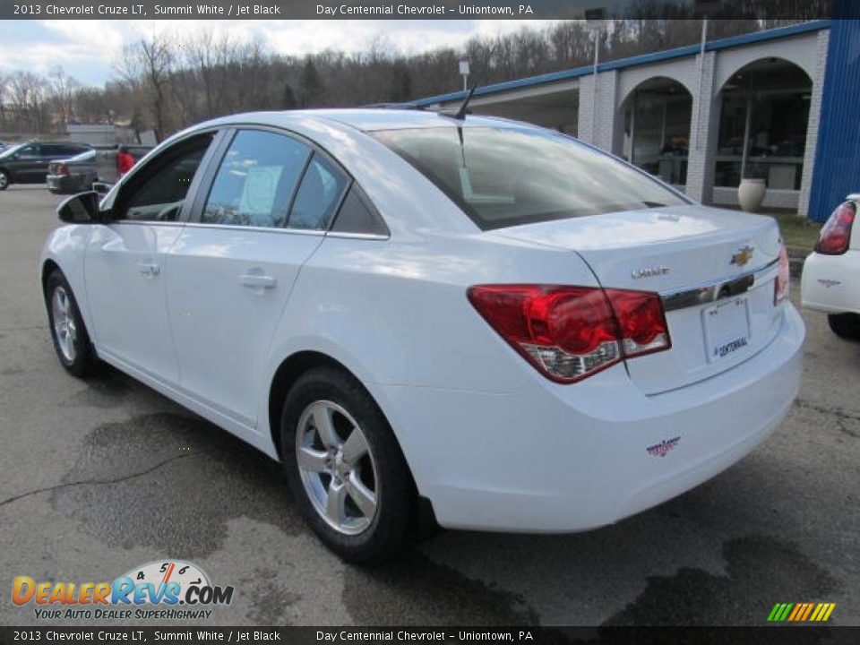 2013 Chevrolet Cruze LT Summit White / Jet Black Photo #4