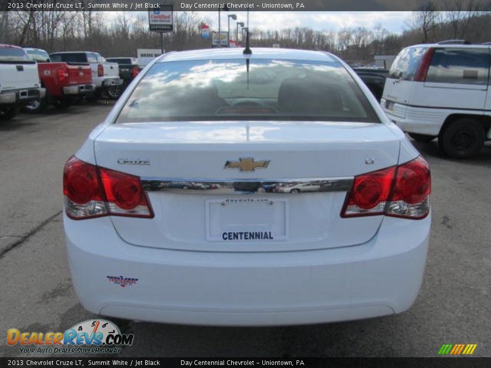 2013 Chevrolet Cruze LT Summit White / Jet Black Photo #5