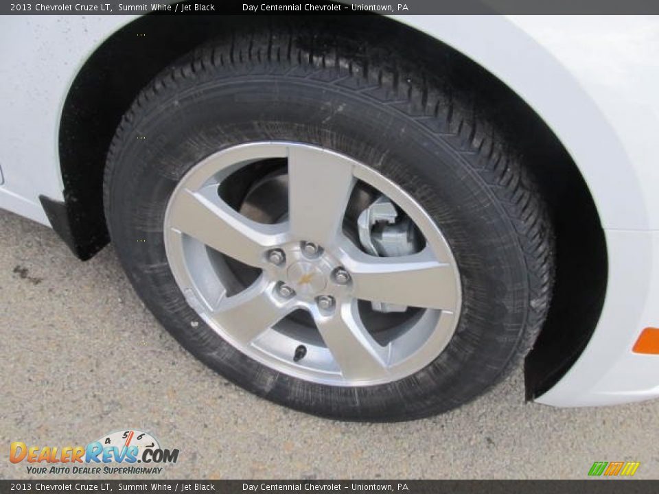 2013 Chevrolet Cruze LT Summit White / Jet Black Photo #9