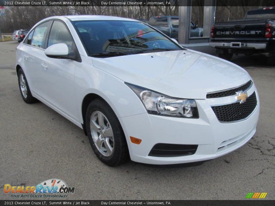 2013 Chevrolet Cruze LT Summit White / Jet Black Photo #10