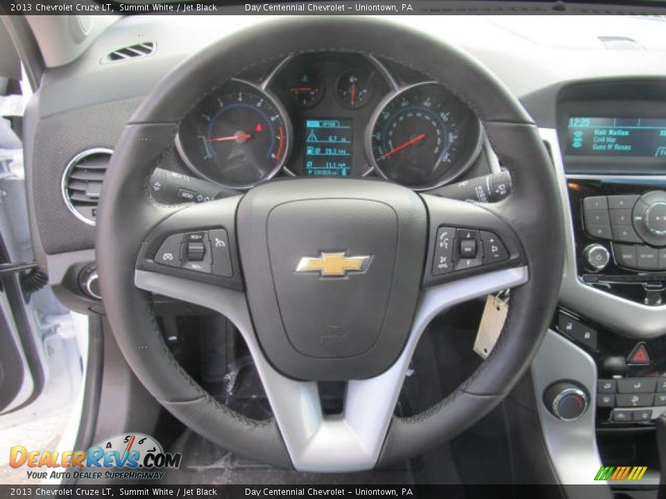 2013 Chevrolet Cruze LT Summit White / Jet Black Photo #15