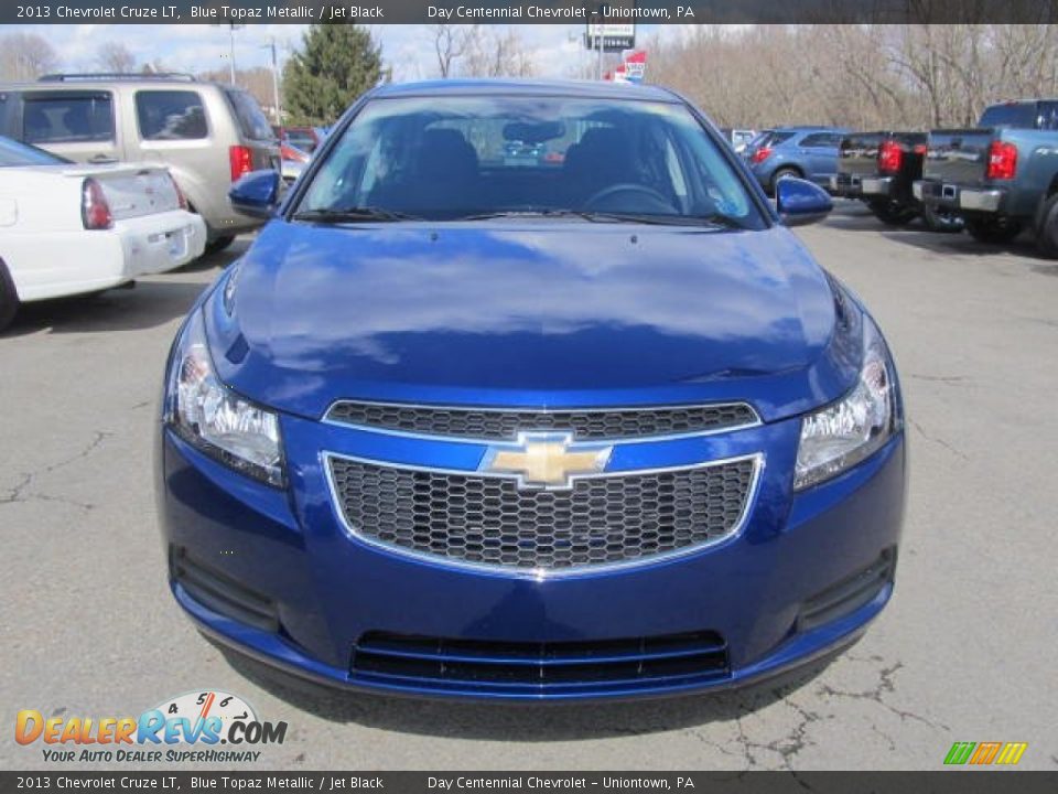 2013 Chevrolet Cruze LT Blue Topaz Metallic / Jet Black Photo #11