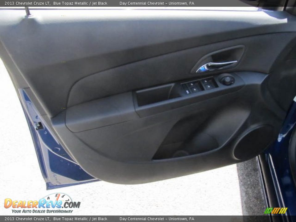 2013 Chevrolet Cruze LT Blue Topaz Metallic / Jet Black Photo #12