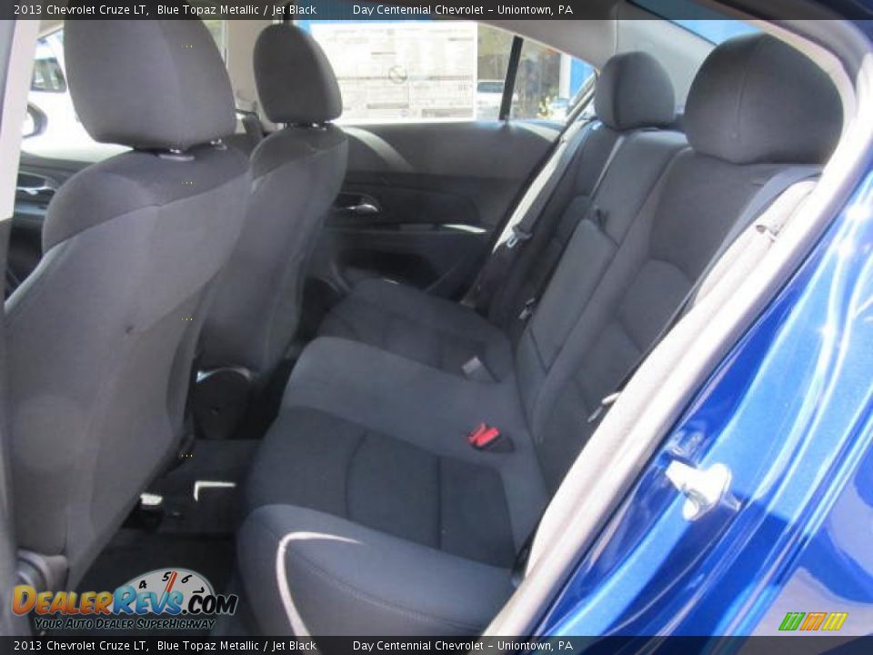 2013 Chevrolet Cruze LT Blue Topaz Metallic / Jet Black Photo #14