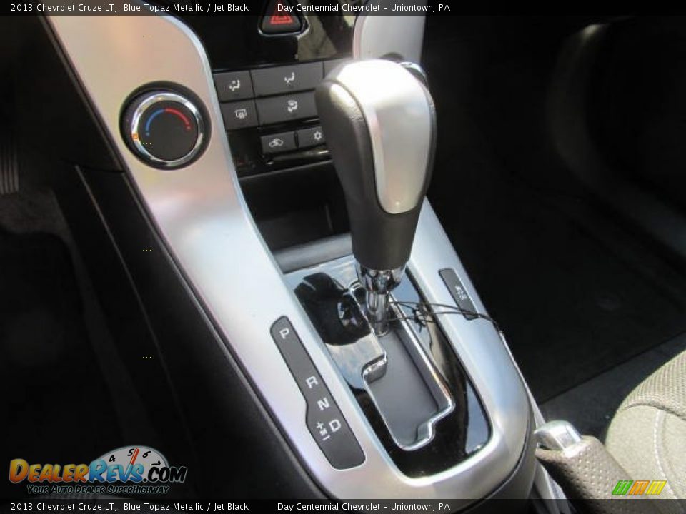 2013 Chevrolet Cruze LT Blue Topaz Metallic / Jet Black Photo #17