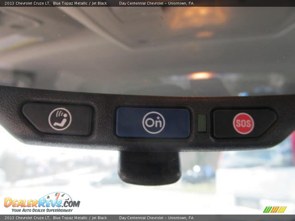 2013 Chevrolet Cruze LT Blue Topaz Metallic / Jet Black Photo #18