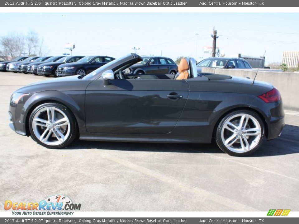 Oolong Gray Metallic 2013 Audi TT S 2.0T quattro Roadster Photo #5
