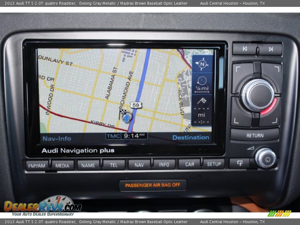 Navigation of 2013 Audi TT S 2.0T quattro Roadster Photo #19