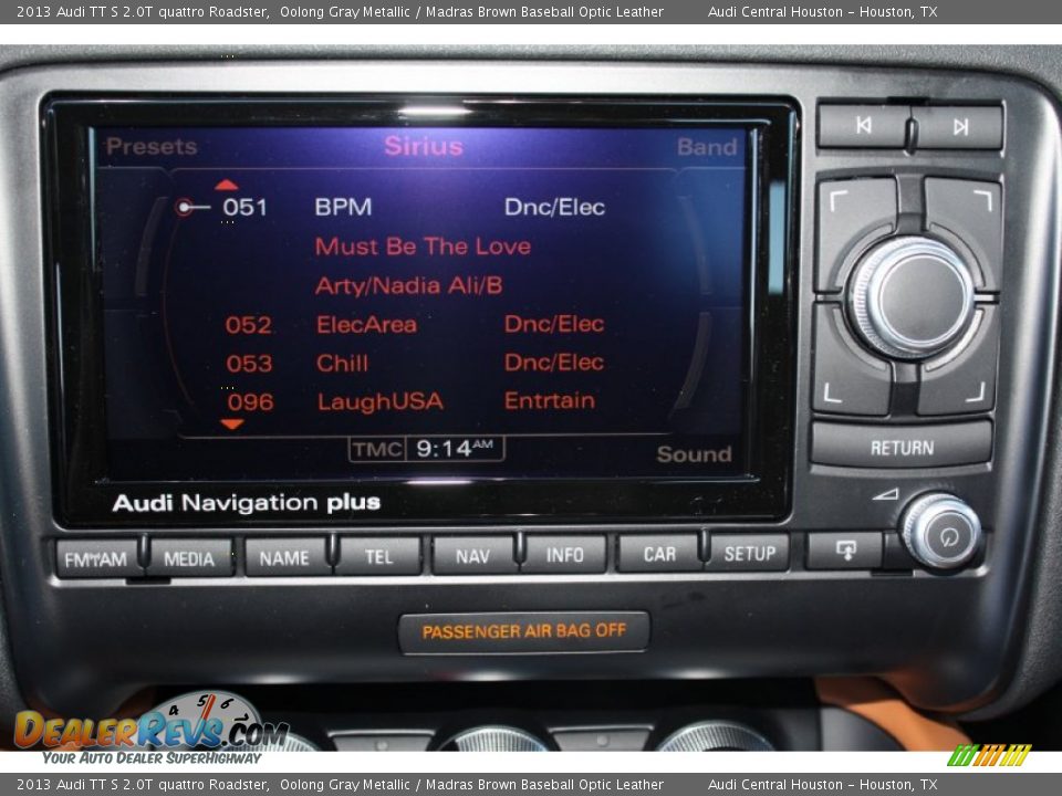 Controls of 2013 Audi TT S 2.0T quattro Roadster Photo #20