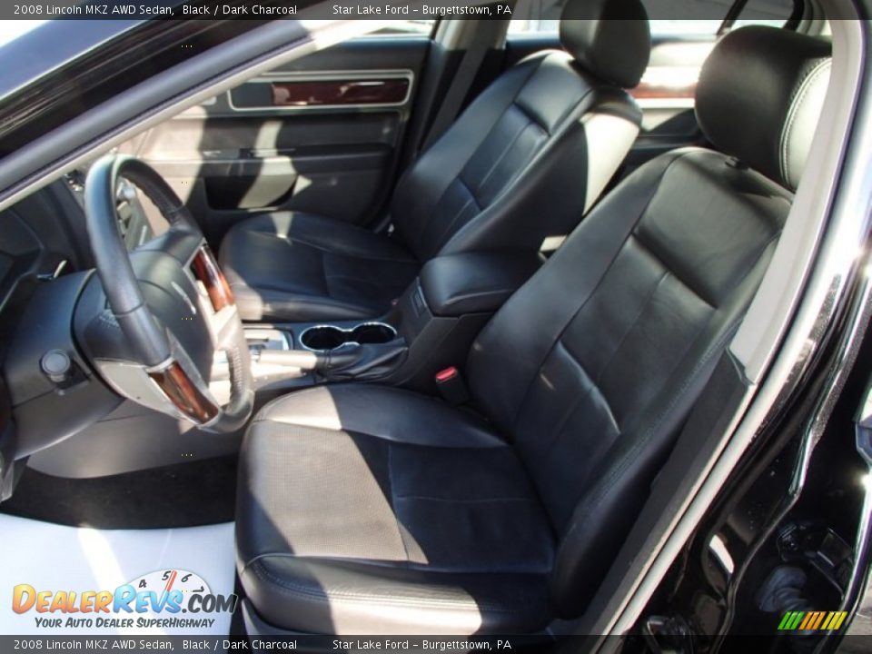 2008 Lincoln MKZ AWD Sedan Black / Dark Charcoal Photo #8