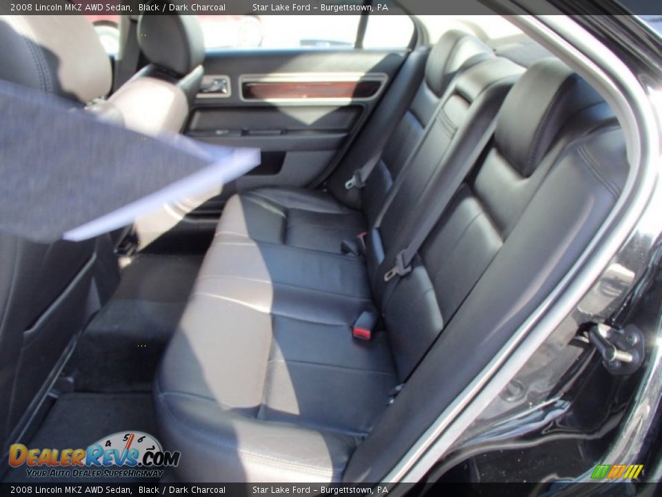 2008 Lincoln MKZ AWD Sedan Black / Dark Charcoal Photo #9