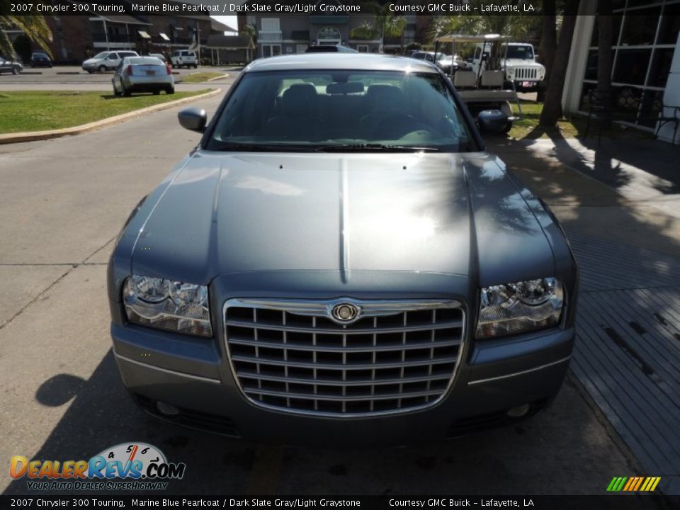 2007 Chrysler 300 Touring Marine Blue Pearlcoat / Dark Slate Gray/Light Graystone Photo #2