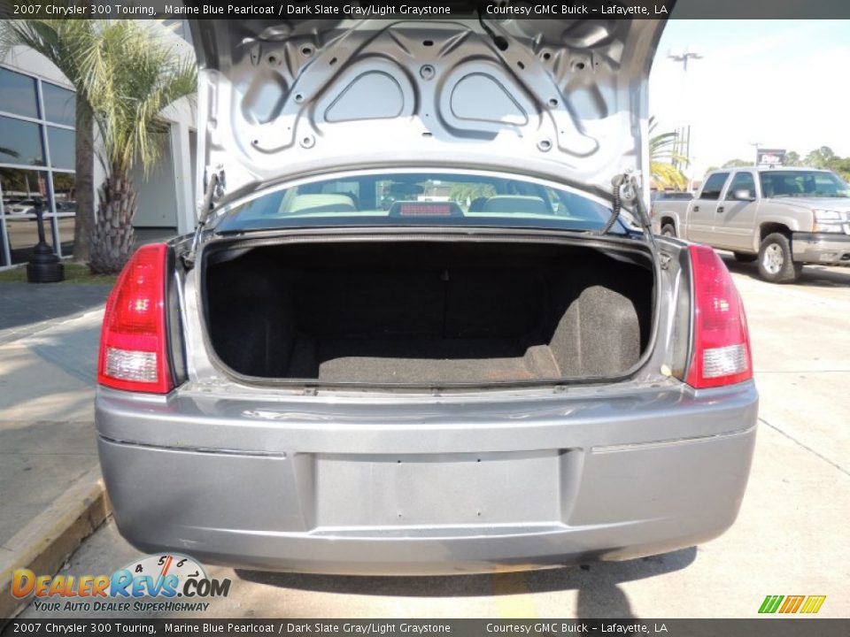 2007 Chrysler 300 Touring Marine Blue Pearlcoat / Dark Slate Gray/Light Graystone Photo #4