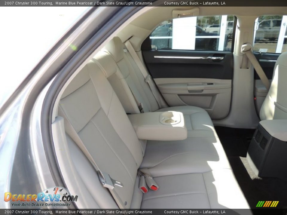 2007 Chrysler 300 Touring Marine Blue Pearlcoat / Dark Slate Gray/Light Graystone Photo #8
