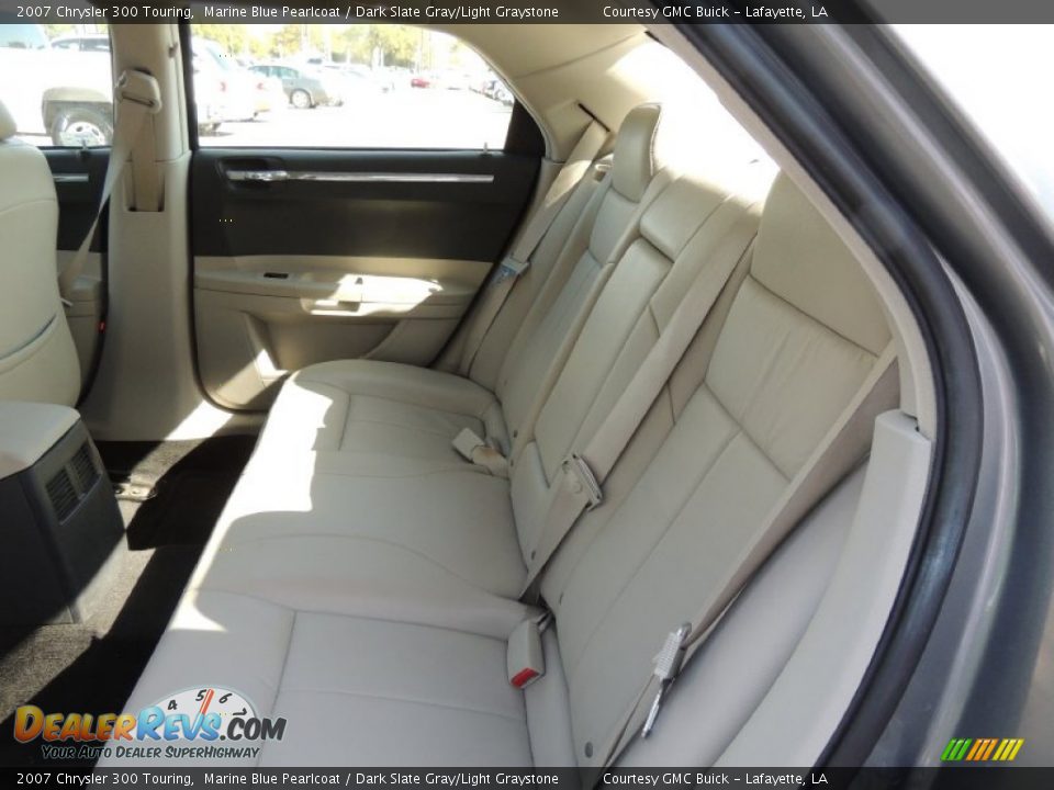 2007 Chrysler 300 Touring Marine Blue Pearlcoat / Dark Slate Gray/Light Graystone Photo #10