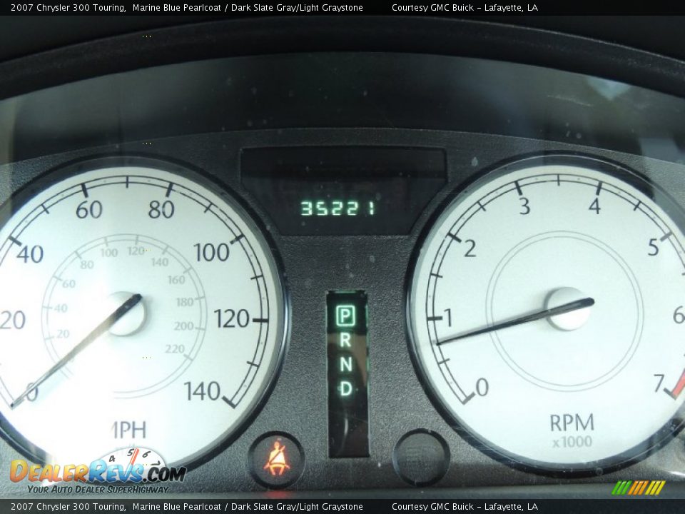 2007 Chrysler 300 Touring Marine Blue Pearlcoat / Dark Slate Gray/Light Graystone Photo #16