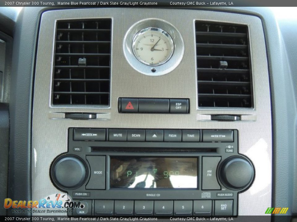 2007 Chrysler 300 Touring Marine Blue Pearlcoat / Dark Slate Gray/Light Graystone Photo #18