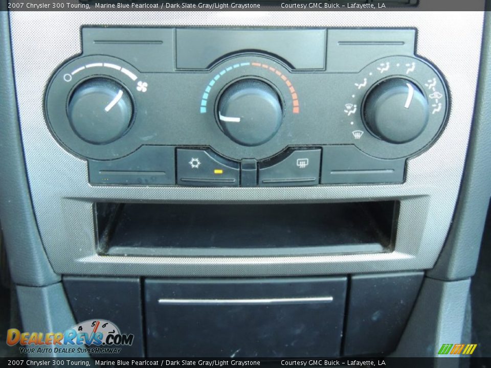 2007 Chrysler 300 Touring Marine Blue Pearlcoat / Dark Slate Gray/Light Graystone Photo #19