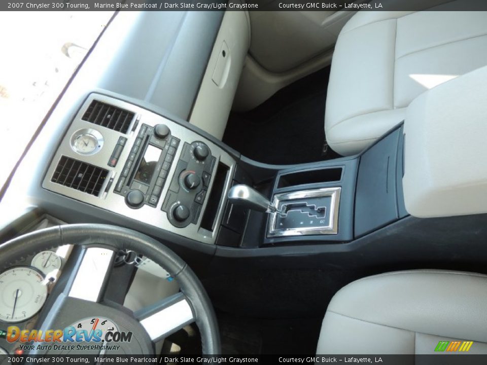 2007 Chrysler 300 Touring Marine Blue Pearlcoat / Dark Slate Gray/Light Graystone Photo #20