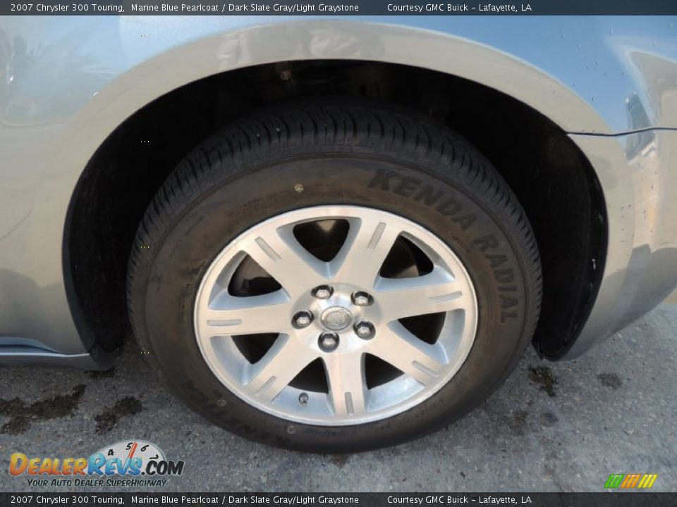 2007 Chrysler 300 Touring Marine Blue Pearlcoat / Dark Slate Gray/Light Graystone Photo #23