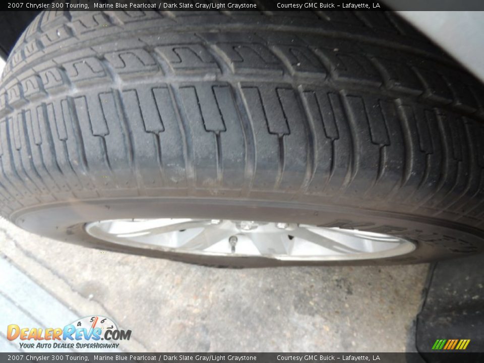 2007 Chrysler 300 Touring Marine Blue Pearlcoat / Dark Slate Gray/Light Graystone Photo #24