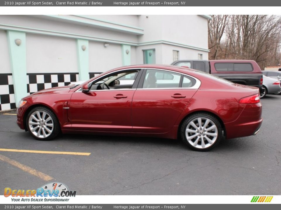 Claret Red Metallic 2010 Jaguar XF Sport Sedan Photo #3