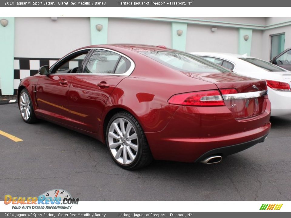 Claret Red Metallic 2010 Jaguar XF Sport Sedan Photo #4