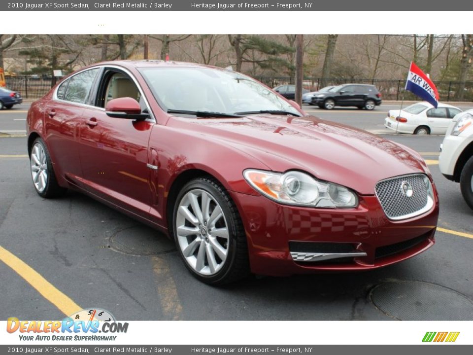 Front 3/4 View of 2010 Jaguar XF Sport Sedan Photo #7