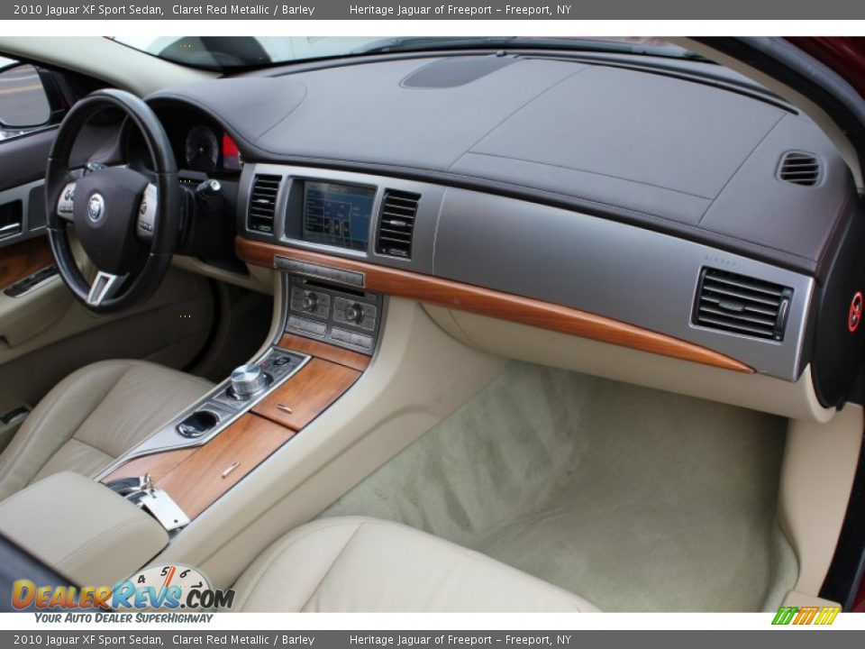 Dashboard of 2010 Jaguar XF Sport Sedan Photo #11