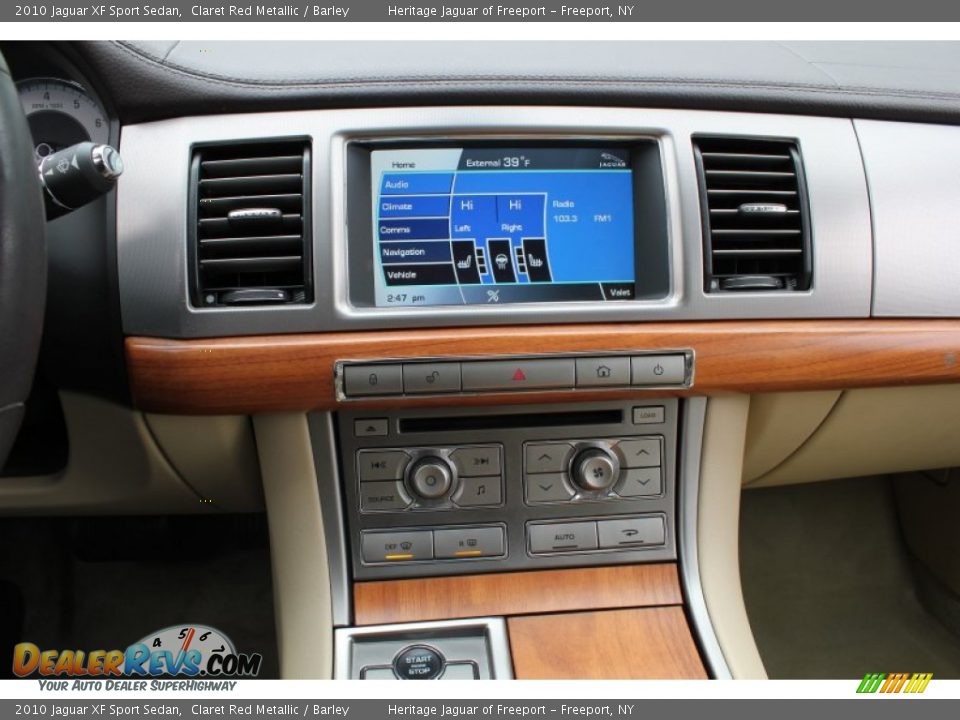 Controls of 2010 Jaguar XF Sport Sedan Photo #21