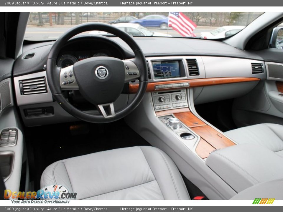 Dove/Charcoal Interior - 2009 Jaguar XF Luxury Photo #29