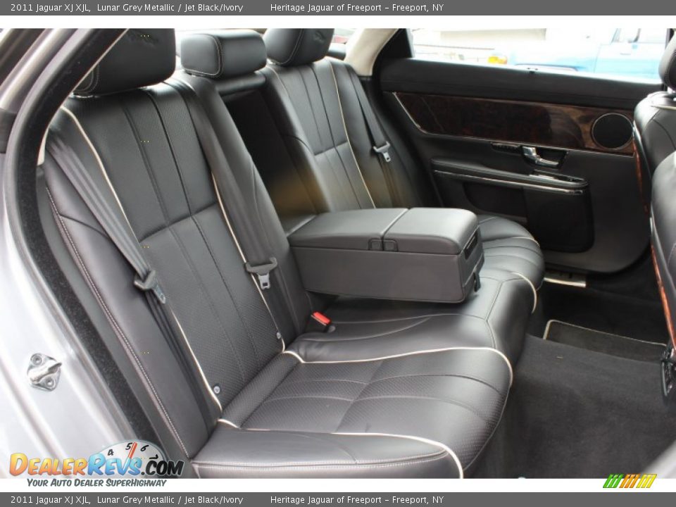 Rear Seat of 2011 Jaguar XJ XJL Photo #13