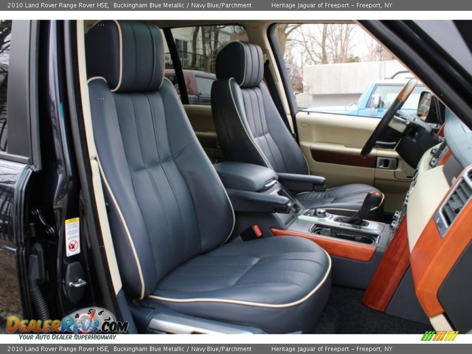 Navy Blue/Parchment Interior - 2010 Land Rover Range Rover HSE Photo #10