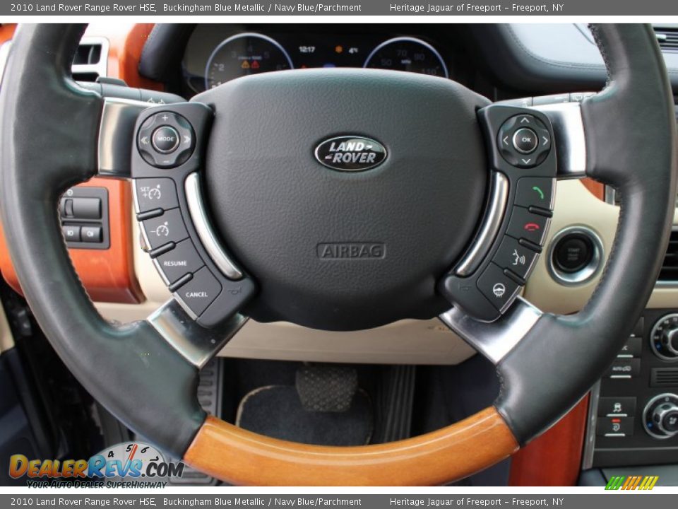 2010 Land Rover Range Rover HSE Steering Wheel Photo #30