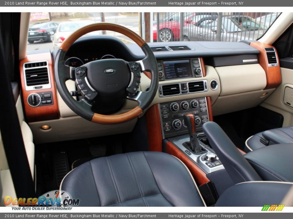 Navy Blue/Parchment Interior - 2010 Land Rover Range Rover HSE Photo #31
